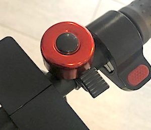 Sonnette de trottinette Rouge- Accessoire pour trottinette électrique – Trot Access